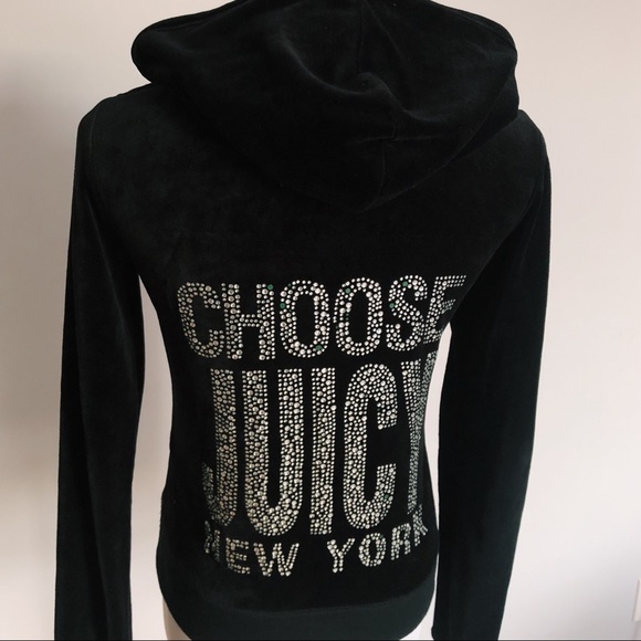 black juicy sweatsuit